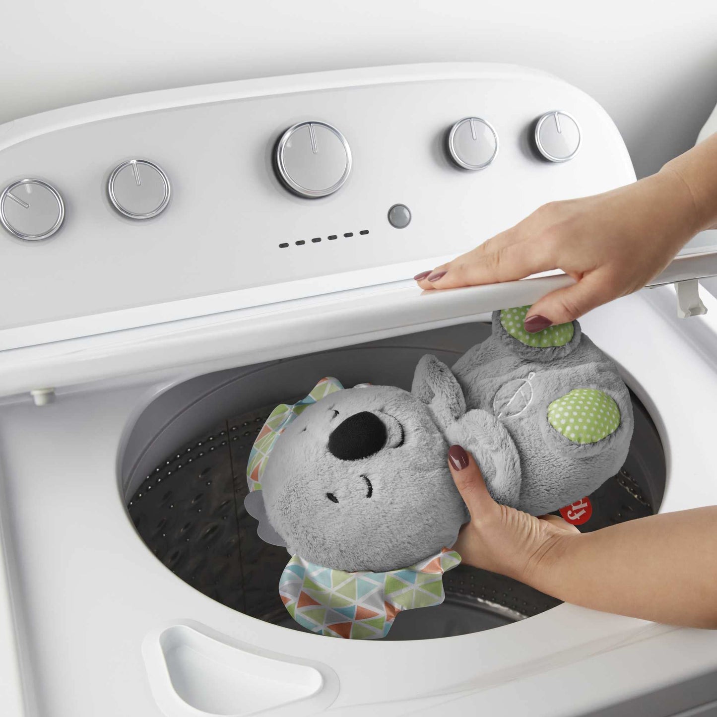 Fisher-Price Mon Koala Câlins Bonne Nuit | Jouet Peluche Koala pour Bébé dès la Naissance | Veilleuse Peluche Douce et Apaisante Qui Respire et s'allume | Cadeau Naissance Bébé Fille ou Garçon, HBP87
