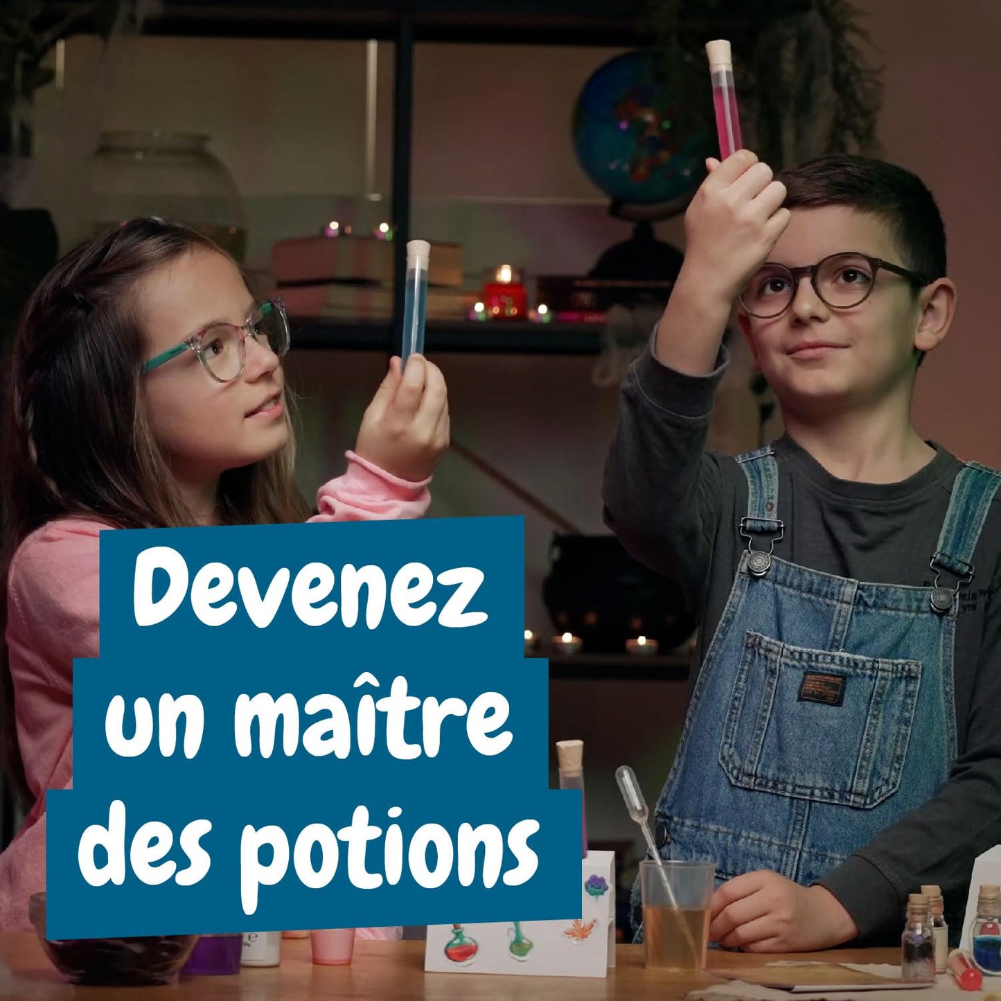 Science4you Potions Magiques - Utilisez le Chaudron Magique et Créez vos Potions - Jeu Magie et Chimie pour Enfants 7 8 9 10 11 12+ Ans - Kit Activités Manuelles Magic et Expériences Scientifiques