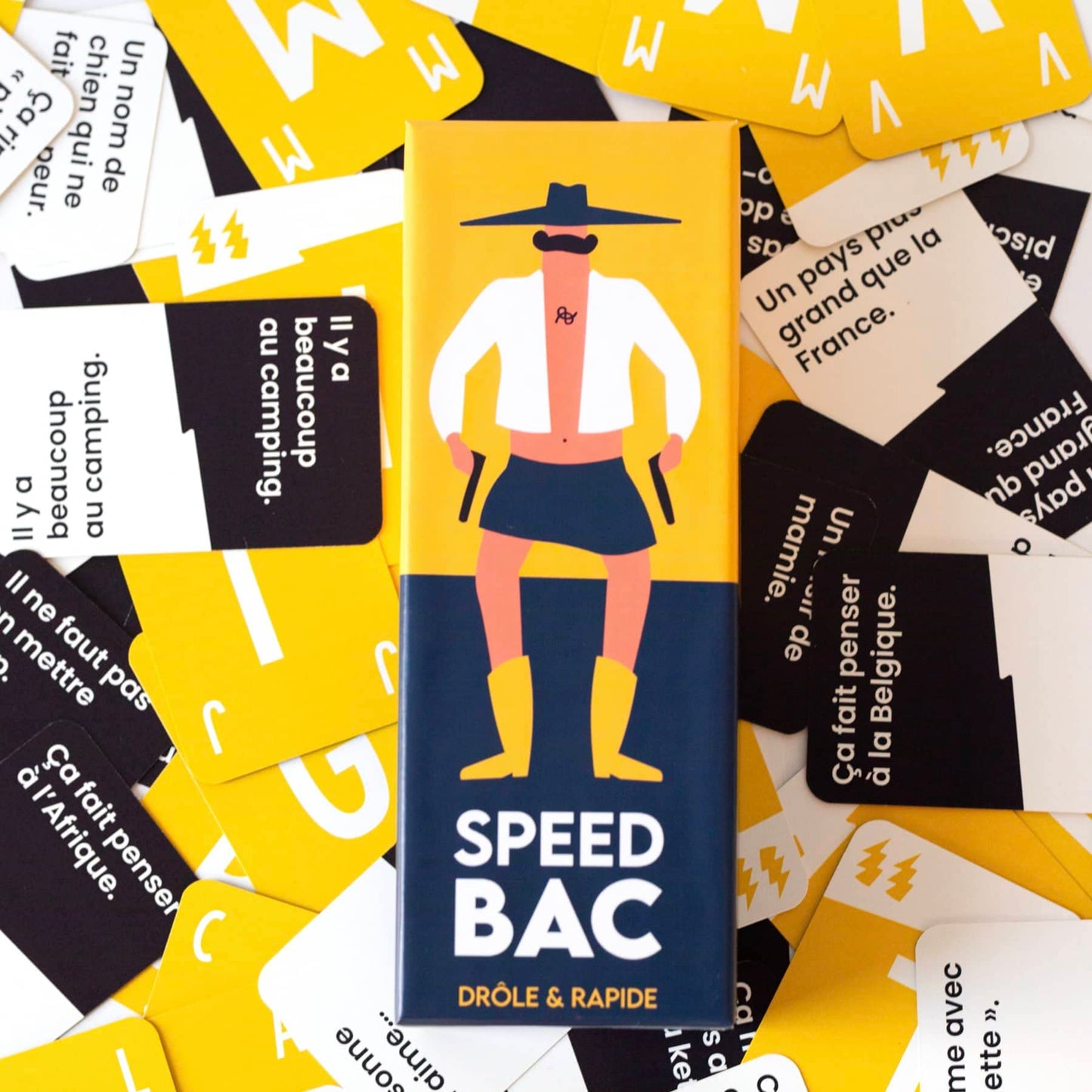 Speedbac - Jeu de société Famille et Amis - Parfait pour Mettre l'ambiance - 2 à 7 Joueurs - Grand Prix du Jouet 2024