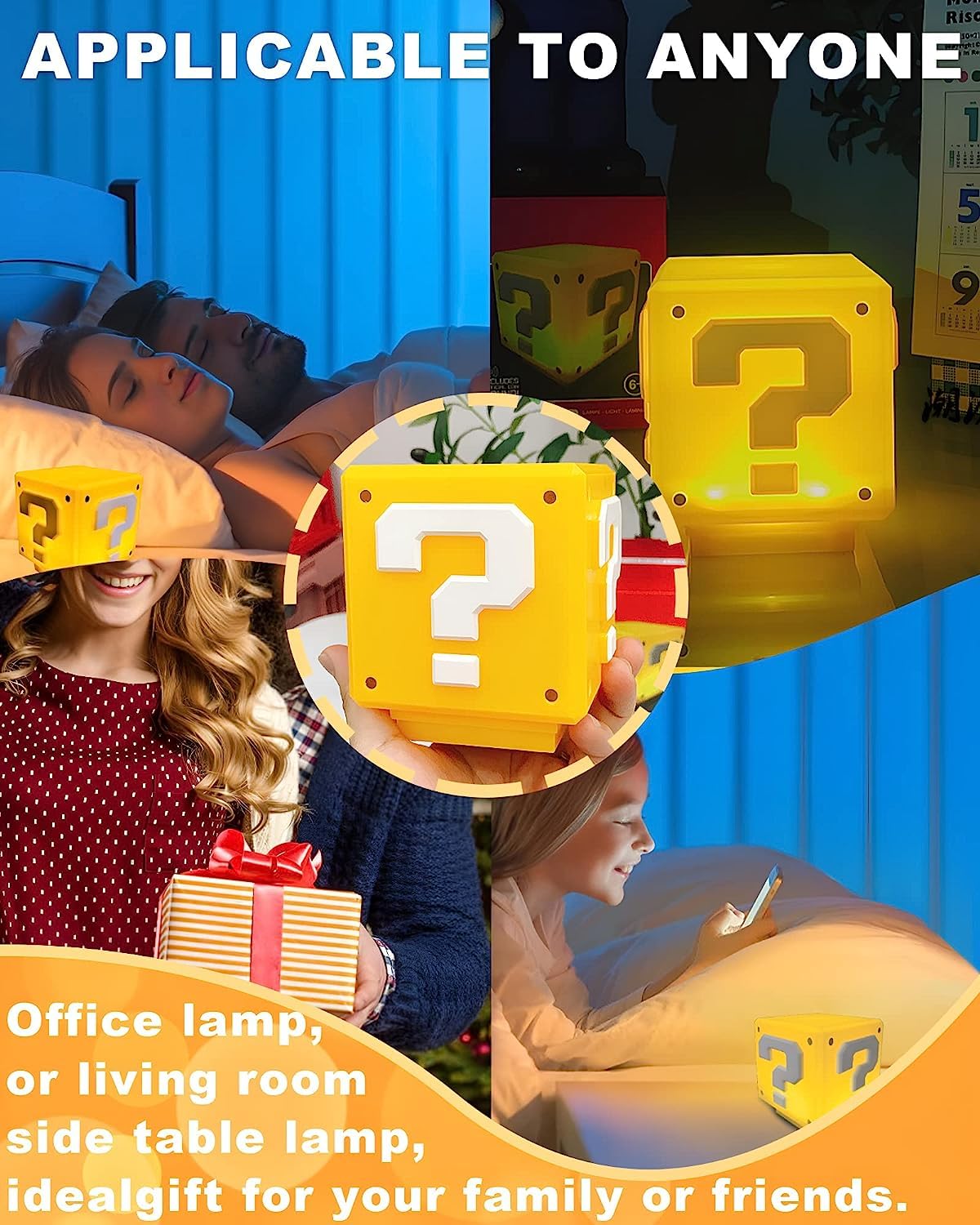 LOUHH Lampe Mario, 2024 - Veilleuse Avec Effets Sonores