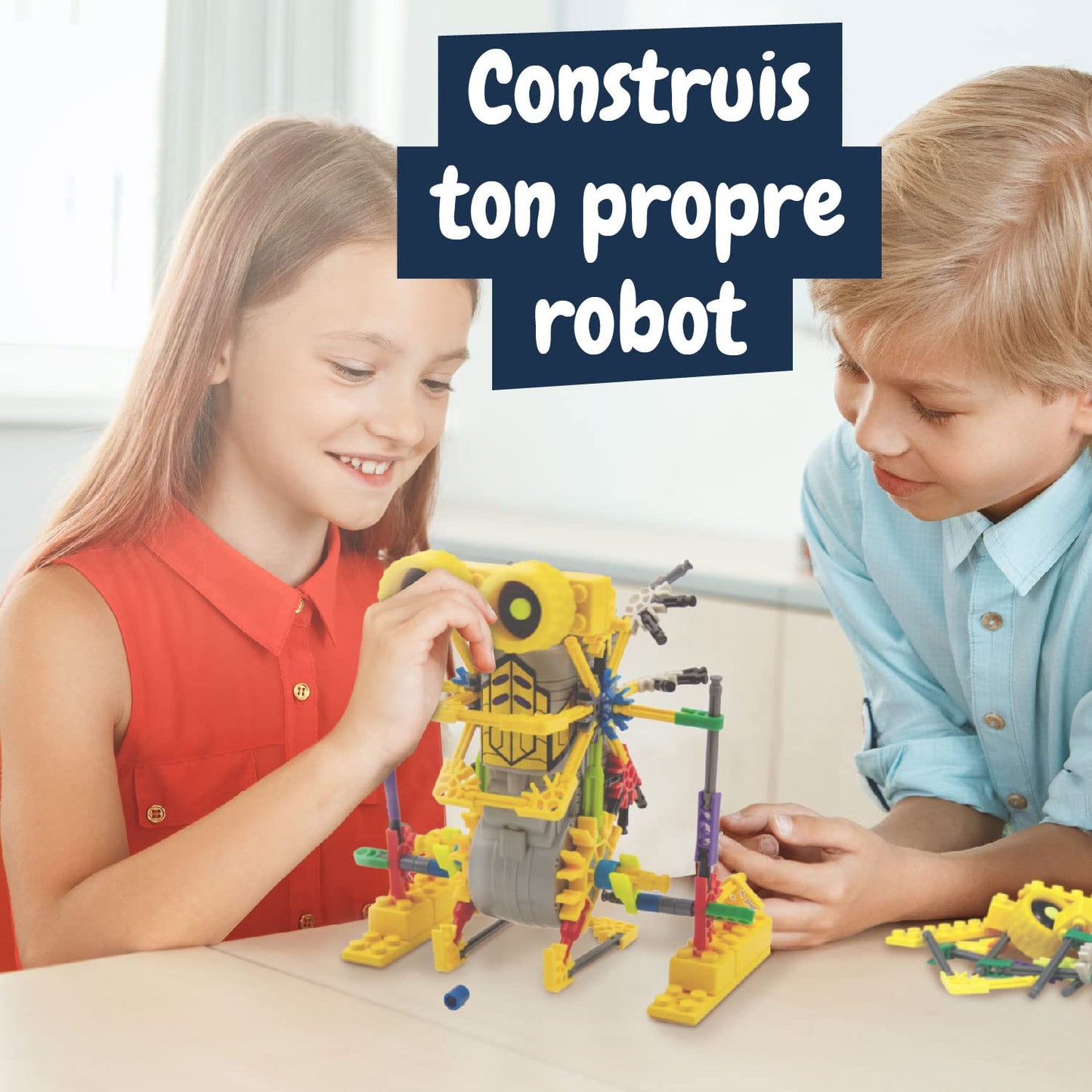 Science4you Betabot, Robot pour Enfant - Kit Robot à Construire de 126 pièces - Monter Un Robot Jouet pour Enfants, Jeux de Construction et Cadeaux pour Garçon et Fille 6 7 8 9 10+ Ans