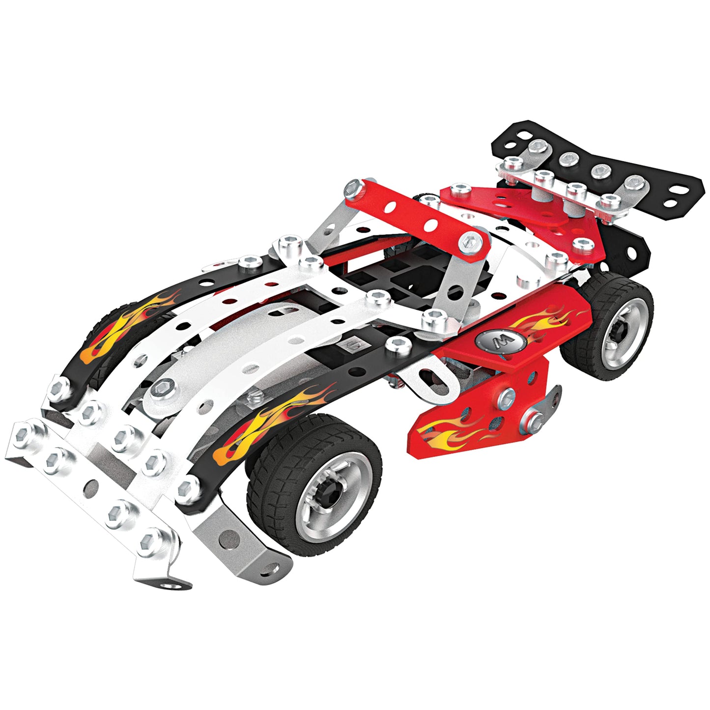 MECCANO - 10 Modèles De Véhicules De Course A Construire - Jeu de Construction Avec 2 Outils - 6060104 - Jouet Enfant 8 Ans et +