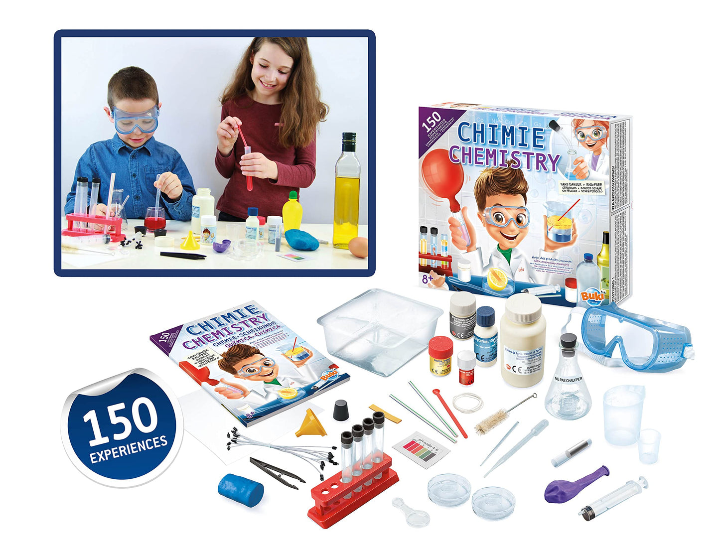 Buki - 8360 - Chimie sans danger - 150 expériences, White