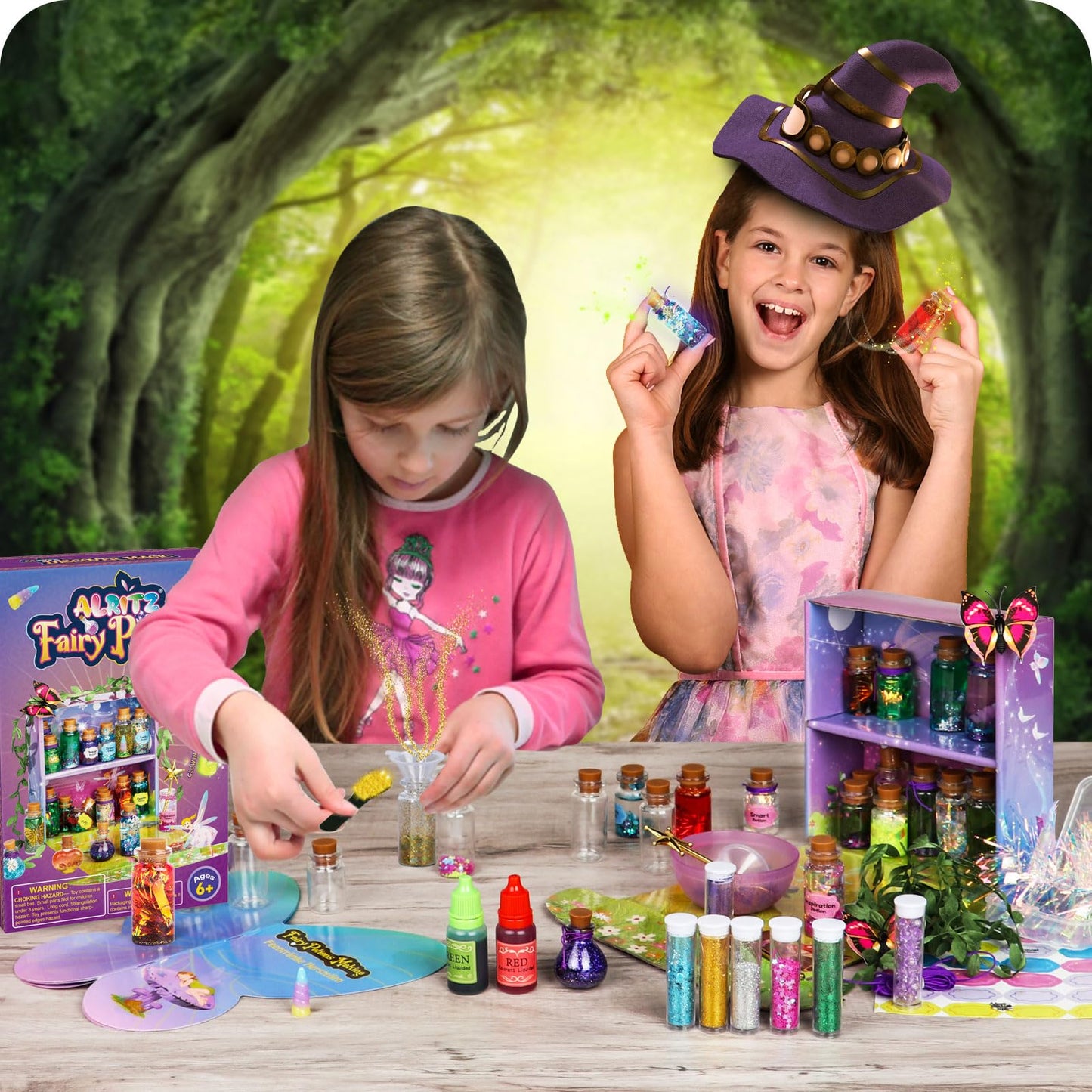 Mostof DIY Magic Potions Making Craft Kit, Kit de fabrication de potions de fées