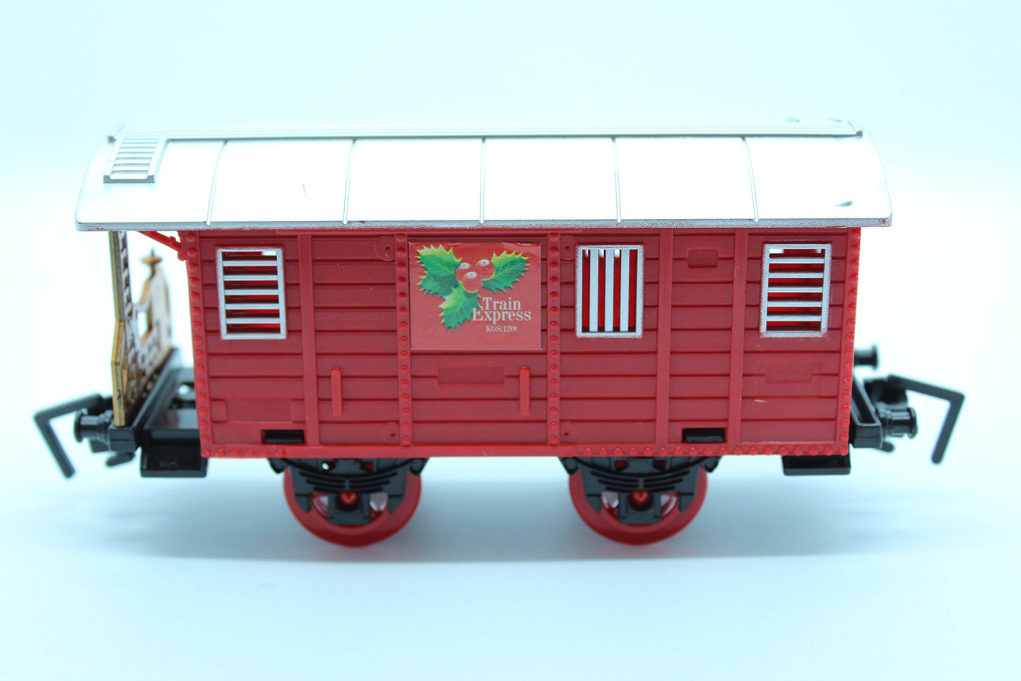 PMS Train de Noël Multicolore Action Son et lumière - 1 Ensemble, Taille Unique