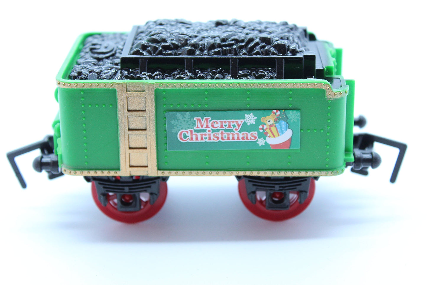 PMS Train de Noël Multicolore Action Son et lumière - 1 Ensemble, Taille Unique