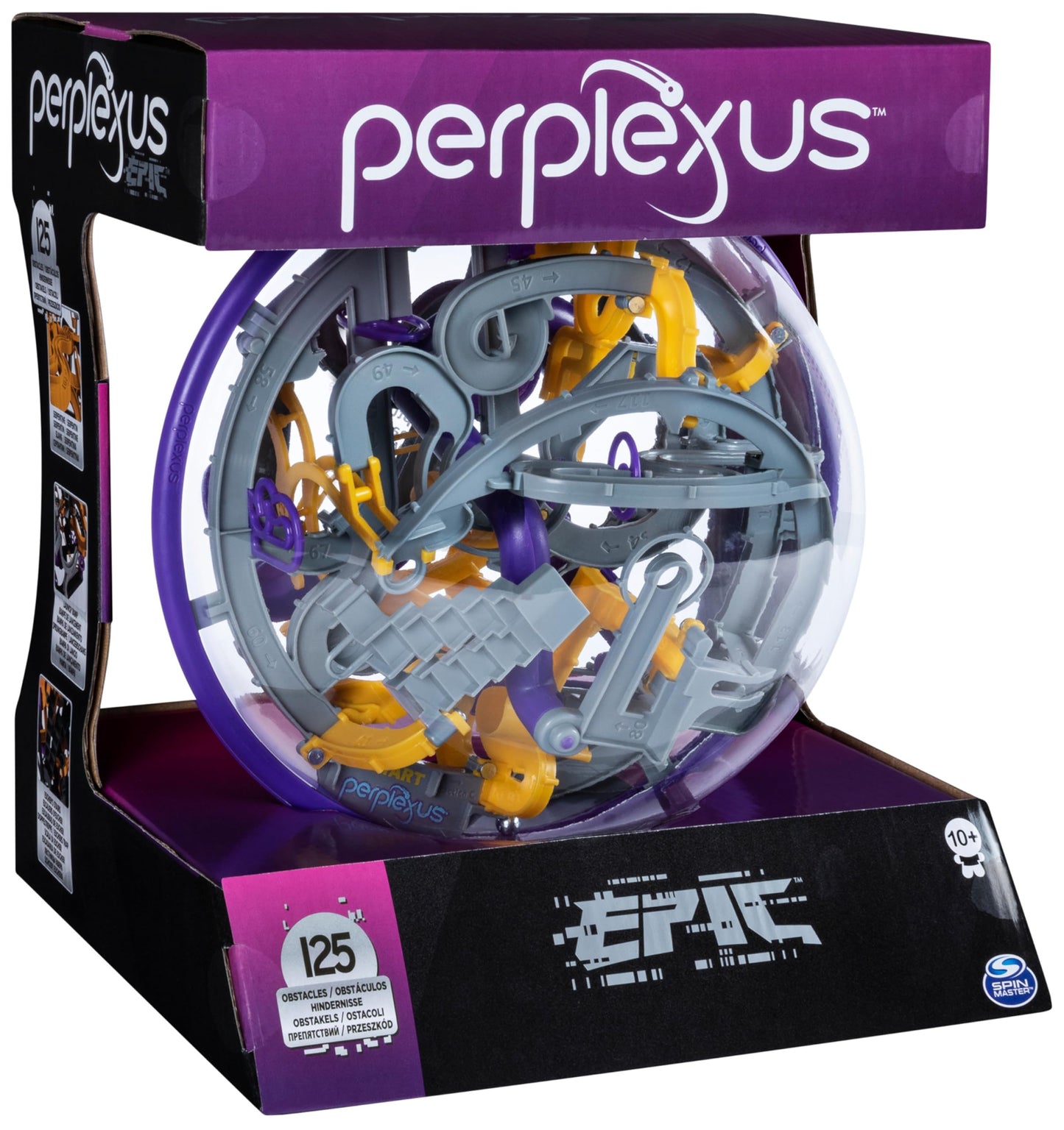 PERPLEXUS - PERPLEXUS EPIC - Labyrinthe Parcours 3D Epic Avec 125 Défis - Jouet Perplexus - Labyrinthe 3D - Jeu d'Action et Réflexe - Casse tete enfant - Vertus Pédagogiques- Jouet Enfant 10 Ans et +