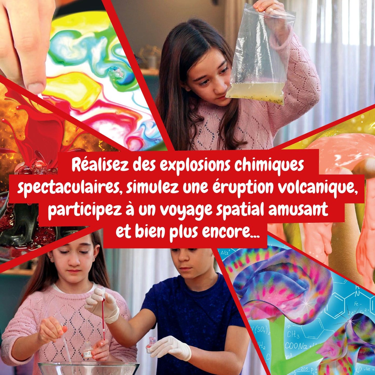Science4you - Super Kit Scientifique pour Enfants +8 Ans - 150 Experiences Scientifiques et Activités Manuelles: Laboratoire de Chimie et Kit Volcan, Kits Éducatifs et Jeux Science Enfant 8-12 Ans