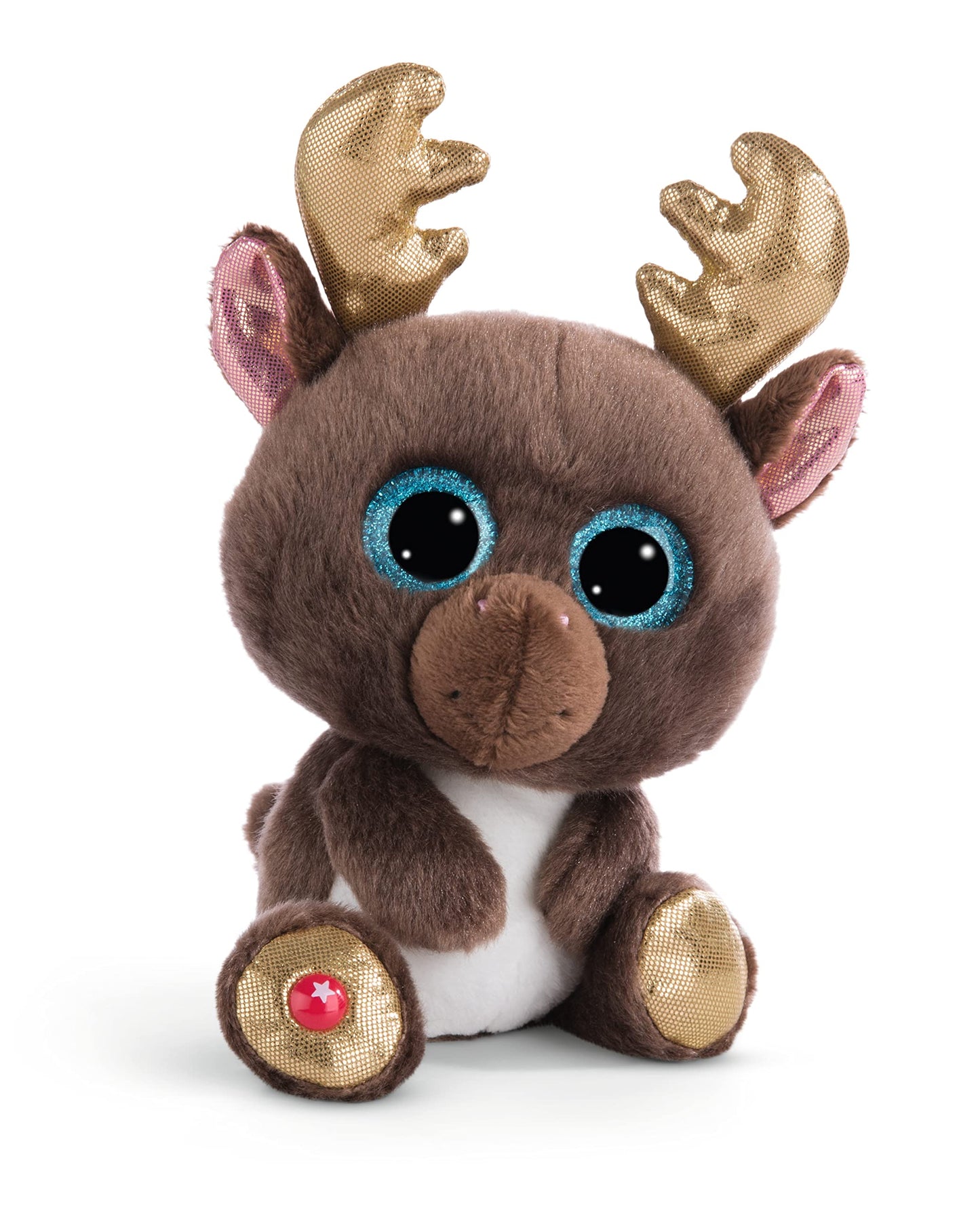 NICI Peluche GLUBSCHIS Renne Chocolate Mousse