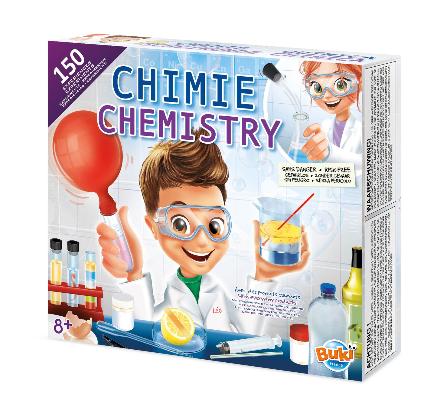 Buki - 8360 - Chimie sans danger - 150 expériences, White