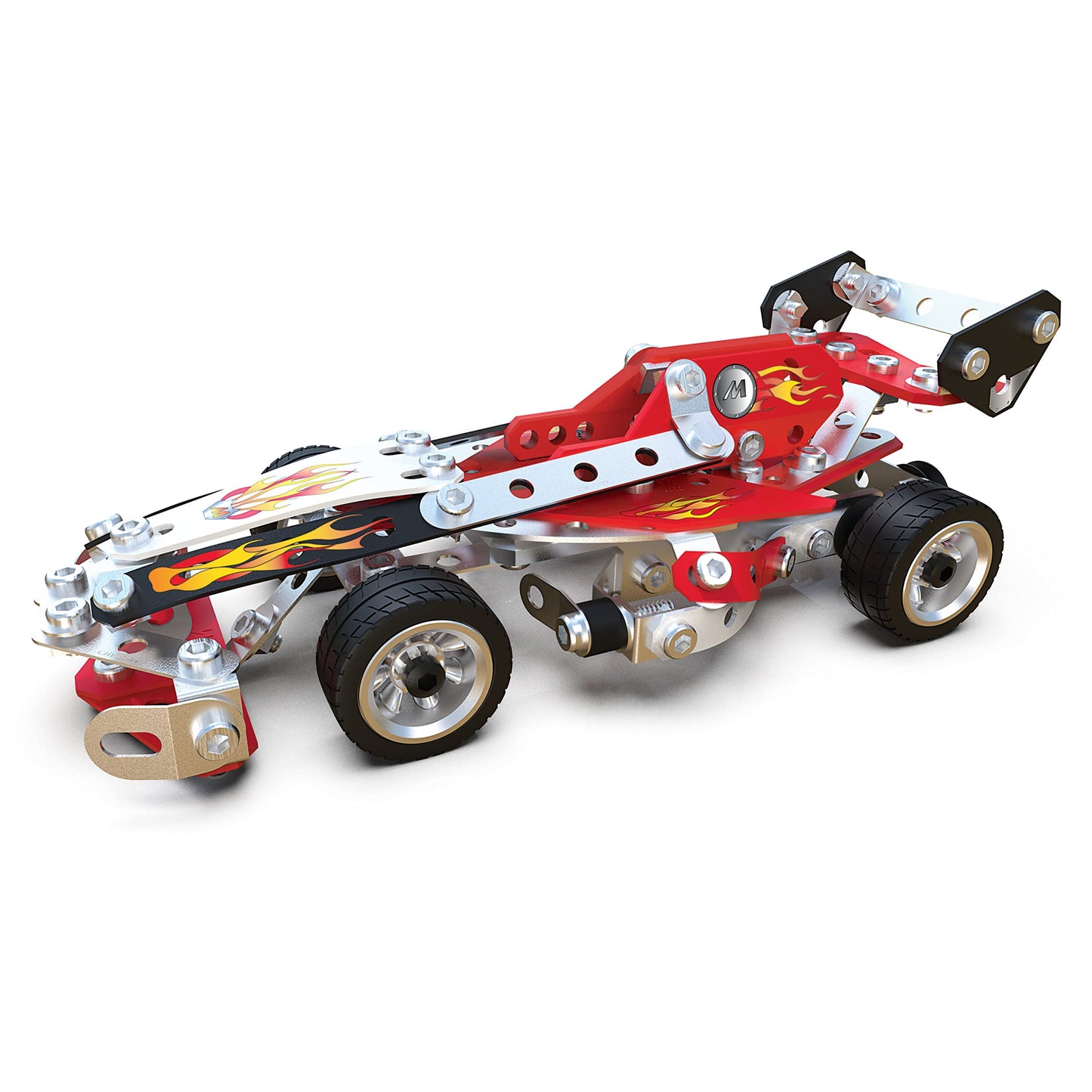 MECCANO - 10 Modèles De Véhicules De Course A Construire - Jeu de Construction Avec 2 Outils - 6060104 - Jouet Enfant 8 Ans et +