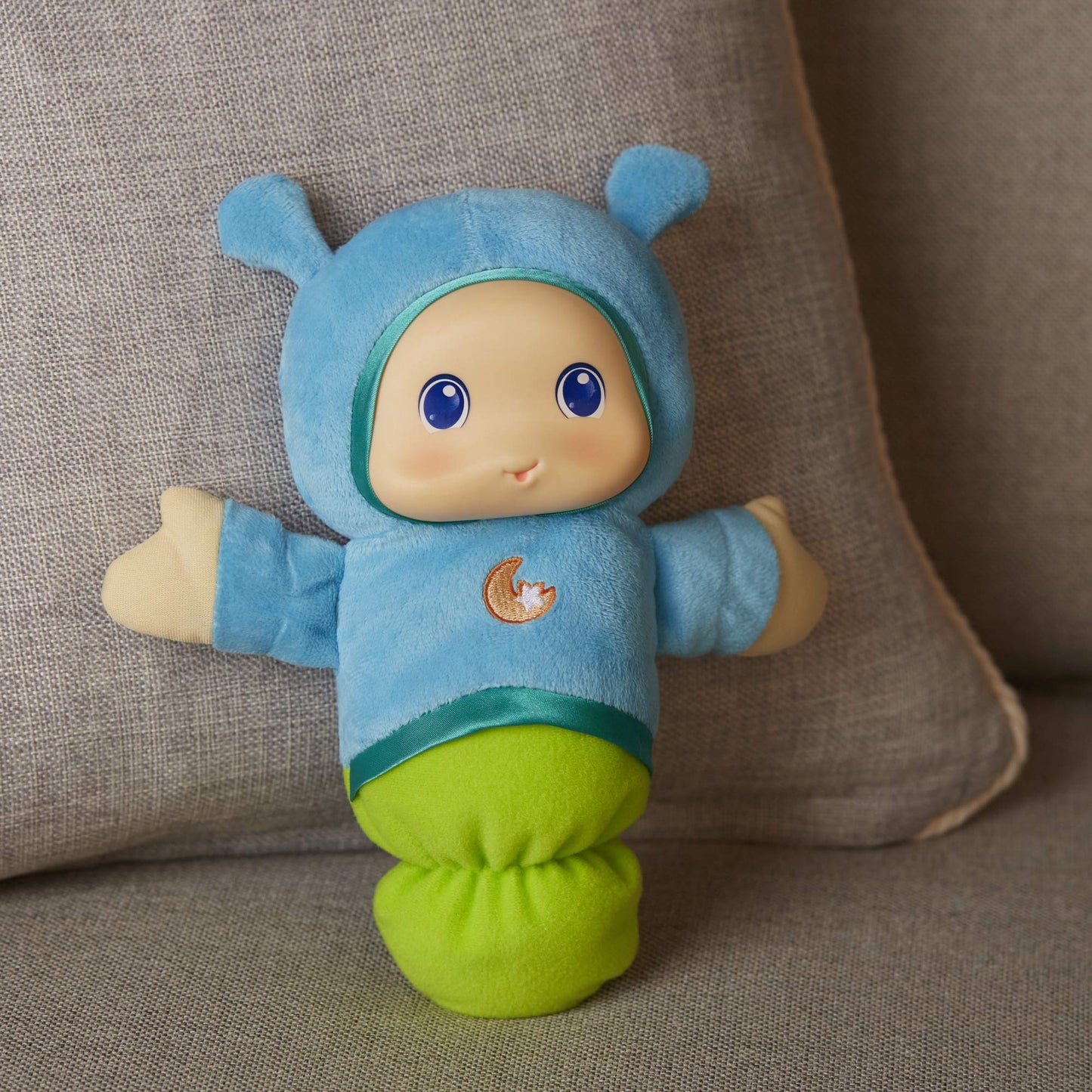 Playskool - Veilleuse Luciole Petite Luxi bleue - Jouet peluche nouveau né - Jouet bébé - Exclusivité Amazon
