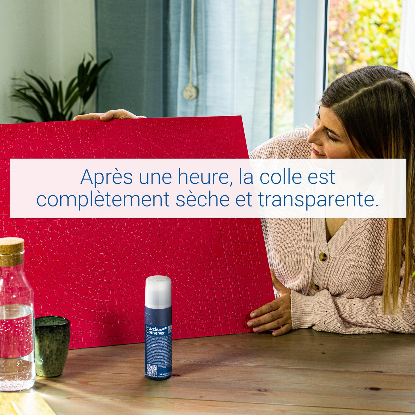 Ravensburger - Accessoire pour puzzles enfants et adultes - Colle à puzzle liquide avec applicateur - Colle transparente prête à l'emploi - 200ml - pour coller jusqu'à 4 puzzles de 1000 pièces - 17954