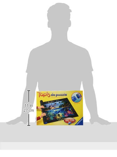 Ravensburger - Accessoire pour puzzles enfants et adultes - Tapis de puzzle antiglisse - Pour les puzzles jusqu'au 1500 pièces - Réalisez, Rangez, Transportez - 17972