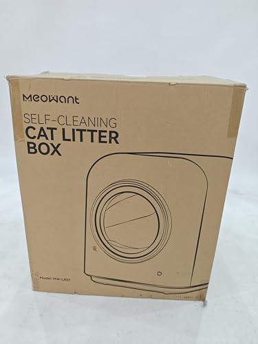 MeoWant Bac à Litière Automatique / Autonettoyant pour Chat