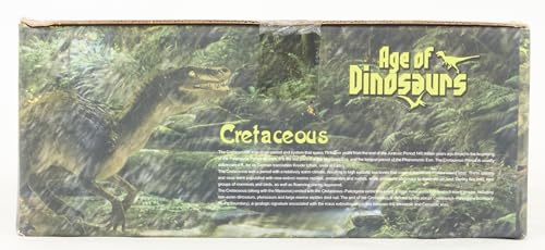 GizmoVine Dinosaure Jouet,Figurine Dinosaure, Ensemble de 20 Figurine Dinosaure Enfant,lot Dinosaure sont colorés à la Main,dinausaire Jouet Incluant 25cm T. Rex, Triceratops, Velociraptor……