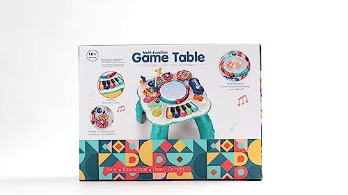 Jouet Bebe 1 an - Table Activité Bébé 6 en 1 Jouet Enfant Jeux Bebe 1 2 3 Ans Fille Garçon Table d'Activité Musicale Bebe Jouet Eveil Éducatif Cadeau pour Enfant
