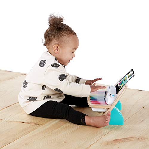 Baby Einstein, Hape Magic Touch, jouet musical en bois, 3 partitions et 6 chansons incluses, à partir de 12 mois