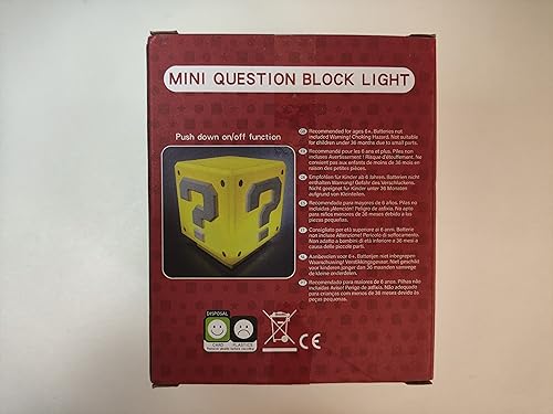 LOUHH Lampe Mario, 2024 -  Veilleuse Avec Effets Sonores