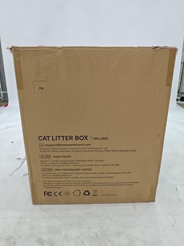 MeoWant Bac à Litière Automatique / Autonettoyant pour Chat