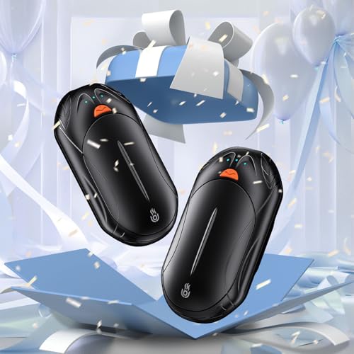 2 Packs Chauffe Main Réutilisable, Rechargeable (USB)