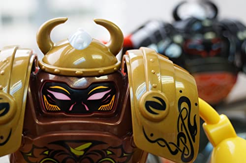Silverlit - YCOO - Pack 2 Robots Kombat Viking Télécommandé - Jouet pour Enfant dès 5 Ans - Facile à déballer-14cm- Avance Et Frappe Ton Adversaire pour Le Mettre au Sol -Emballage Ecologique