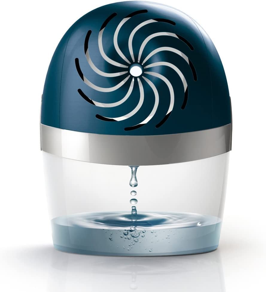 Rubson AERO 360° Absorbeur d'humidité pour pièce de 20 m², déshumidificateur d'air efficace, anti odeur & anti moisissure, inclus 1 recharge neutre 450 g - Packaging renforcé, envoi en toute sécurité