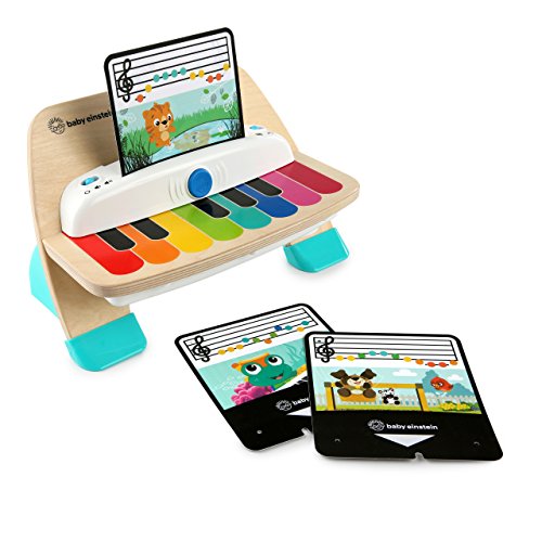 Baby Einstein, Hape Magic Touch, jouet musical en bois, 3 partitions et 6 chansons incluses, à partir de 12 mois