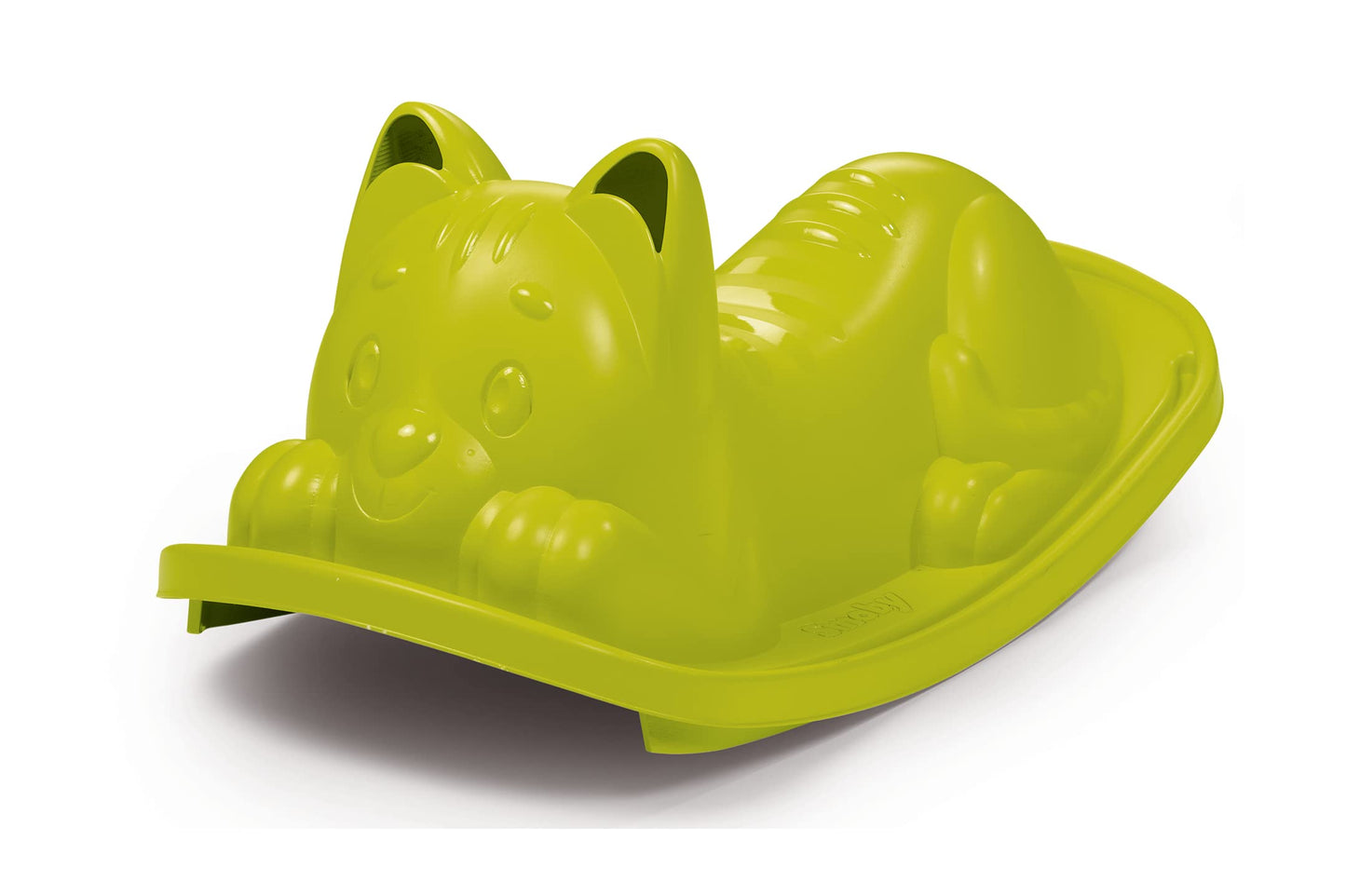 Smoby - Bascule Chat - Jeu de Plein Air Enfant - Dès 18 Mois - Assise Ergonomique - Vert - 830104
