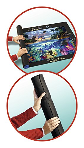 Ravensburger - Accessoire pour puzzles enfants et adultes - Tapis de puzzle antiglisse - Pour les puzzles jusqu'au 1500 pièces - Réalisez, Rangez, Transportez - 17972