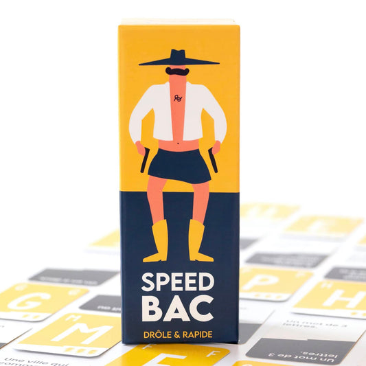 Speedbac - Jeu de société Famille et Amis - Parfait pour Mettre l'ambiance - 2 à 7 Joueurs - Grand Prix du Jouet 2024