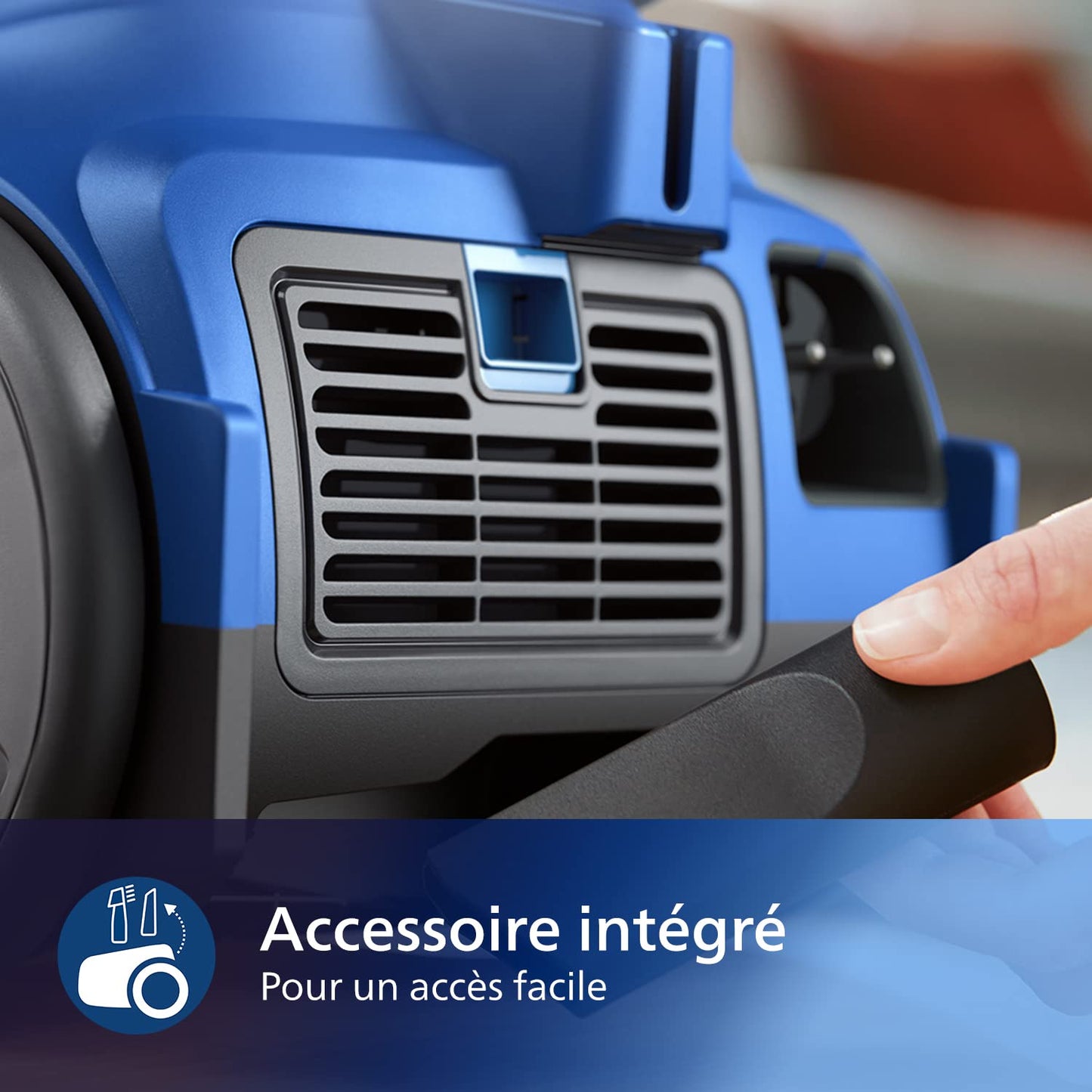 Philips Série 2000 Aspirateur sans Sac - 850 W avec Filtre à Air Super Clean et Brosse Multi-Usage (XB2125/09)