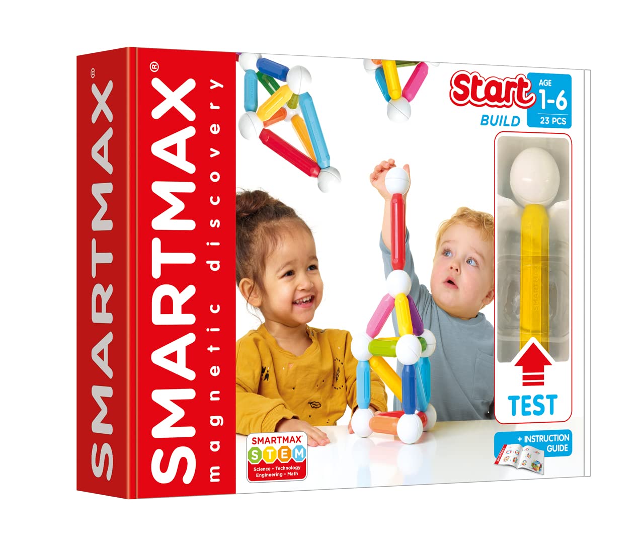 SMARTMAX - Start, Magnetic Discovery Construction, Ages 1 - 6 Years