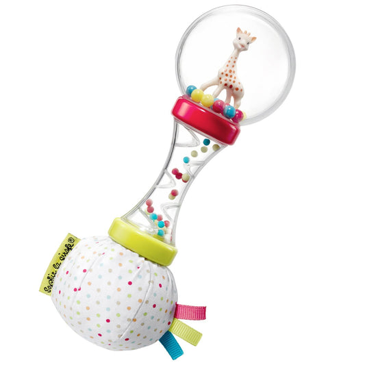 Sophie la Girafe - Hochet Soft Maracas Sophie la Girafe - Instrument de musique - Jouet d'éveil adapté aux mains de bébé - Développe la motricité et l'éveil de votre enfant, TU