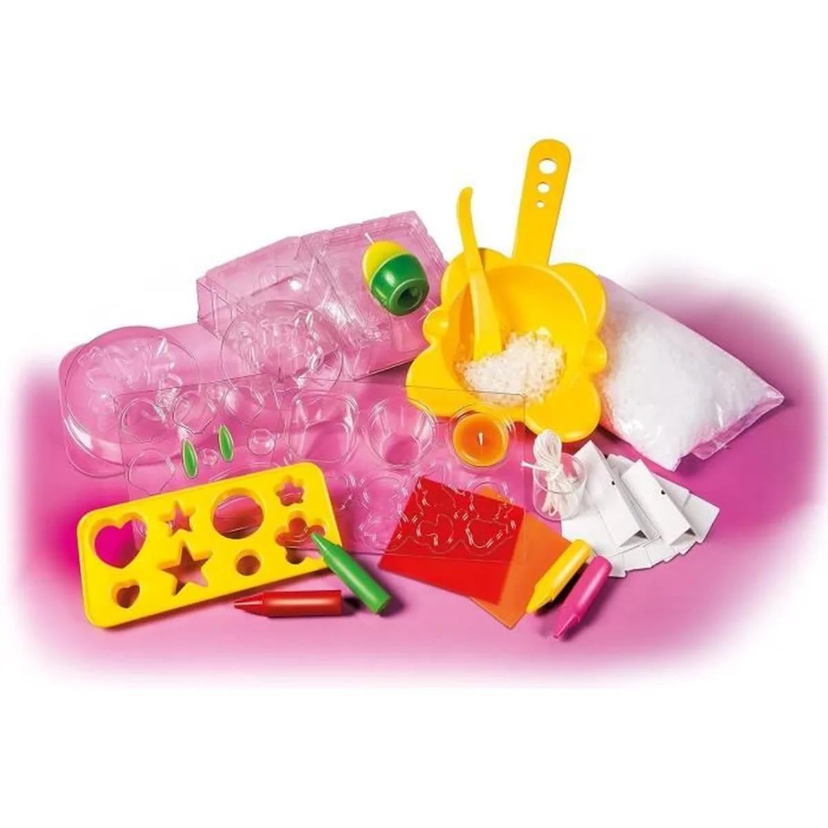Clementoni - Ma Fabrique de Bougies - Créateur de Talents - Coffret Créatif - Réalise Facilement des Bougies Originales - Décoration - Pour Enfants à Partir de 8 Ans, Taille unique