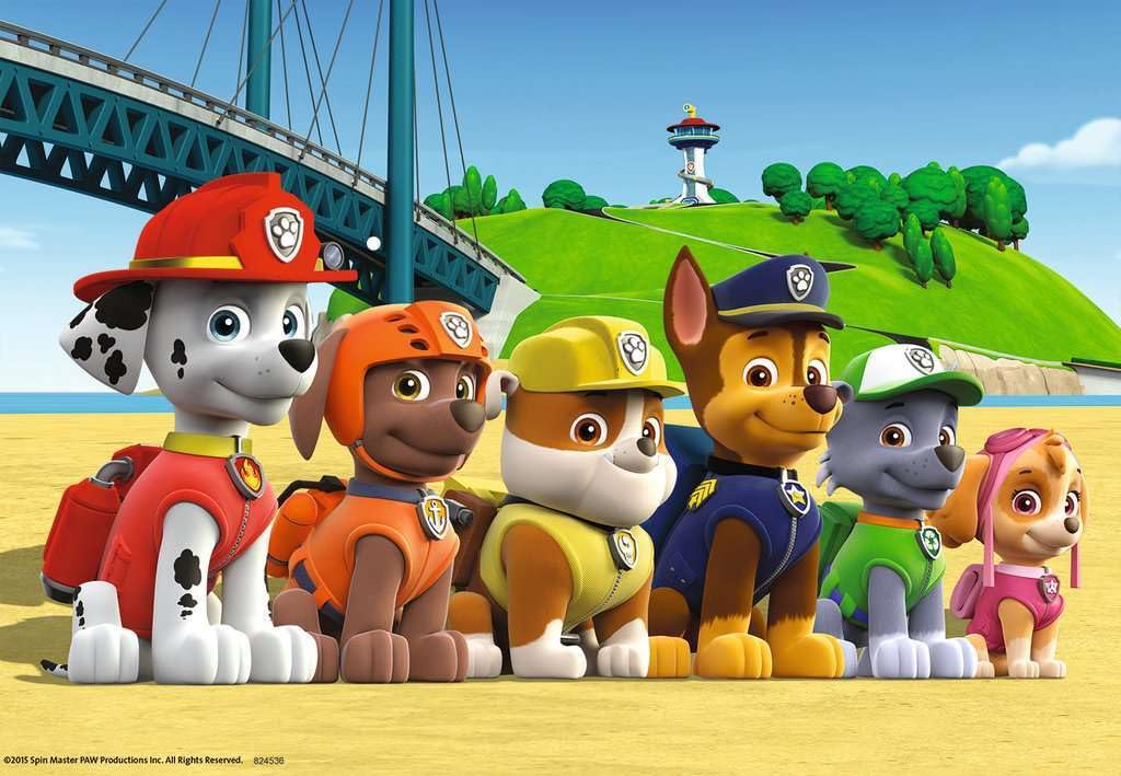 Ravensburger - Puzzle Enfant - Lot de 2 puzzles 24 pièces - Chiens héroïques / Pat'Patrouille - Fille ou garçon dès 4 ans - Puzzle de qualité supérieure - 2 posters à taille réelle - 09064