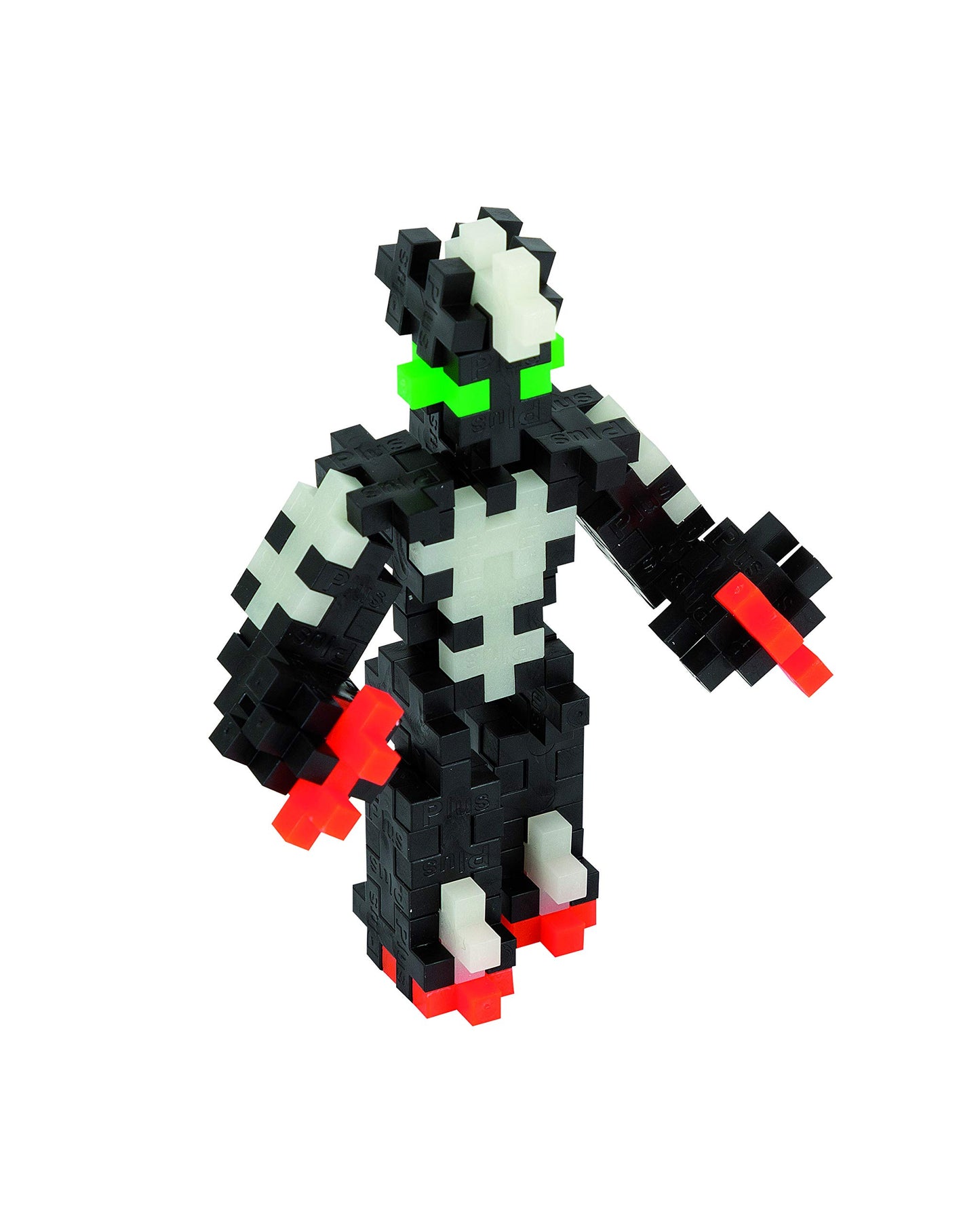 Plus PLUS-PP3808 go PLUS PLUS- Kit création 360 pièces-Jeu de construction-PP3808, Simple, PP3808, Neon,Phosphorescent