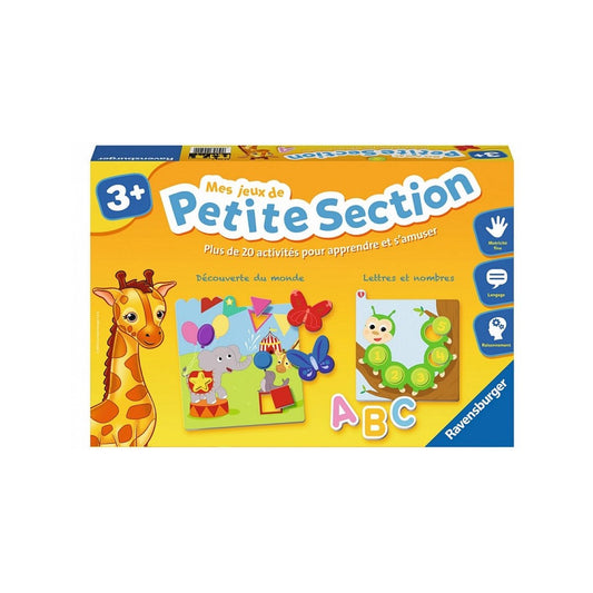 Ravensburger - Jeu Educatif - Mes jeux de petite section - Coffret complet éducatif - 20 activités programme 1e année maternelle - A partir de 3 ans - 24522