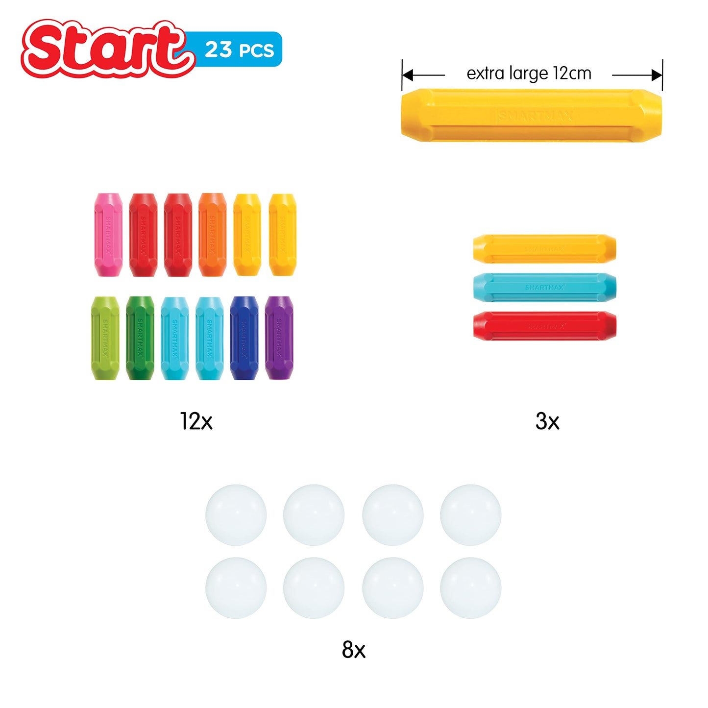 SMARTMAX - Start, Magnetic Discovery Construction, Ages 1 - 6 Years