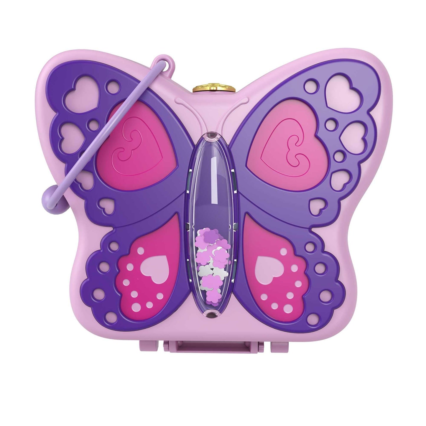 Polly Pocket Coffret Univers Le Jardin Papillon, Mini-Figurines Polly et sa Maman, 5 Surprises et 12 Accessoires, Jouet pour Enfant, GTN21