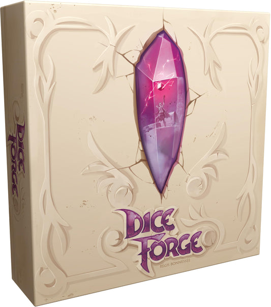 Asmodee - Libellud - DICE FORGE - Jeu de Société Familial pour Enfants dès 10 Ans - Stratégie et Défis - Dés Personnalisables - Jeu Construction de Dés - 2 À 4 Joueurs - 45 Min - Version Française