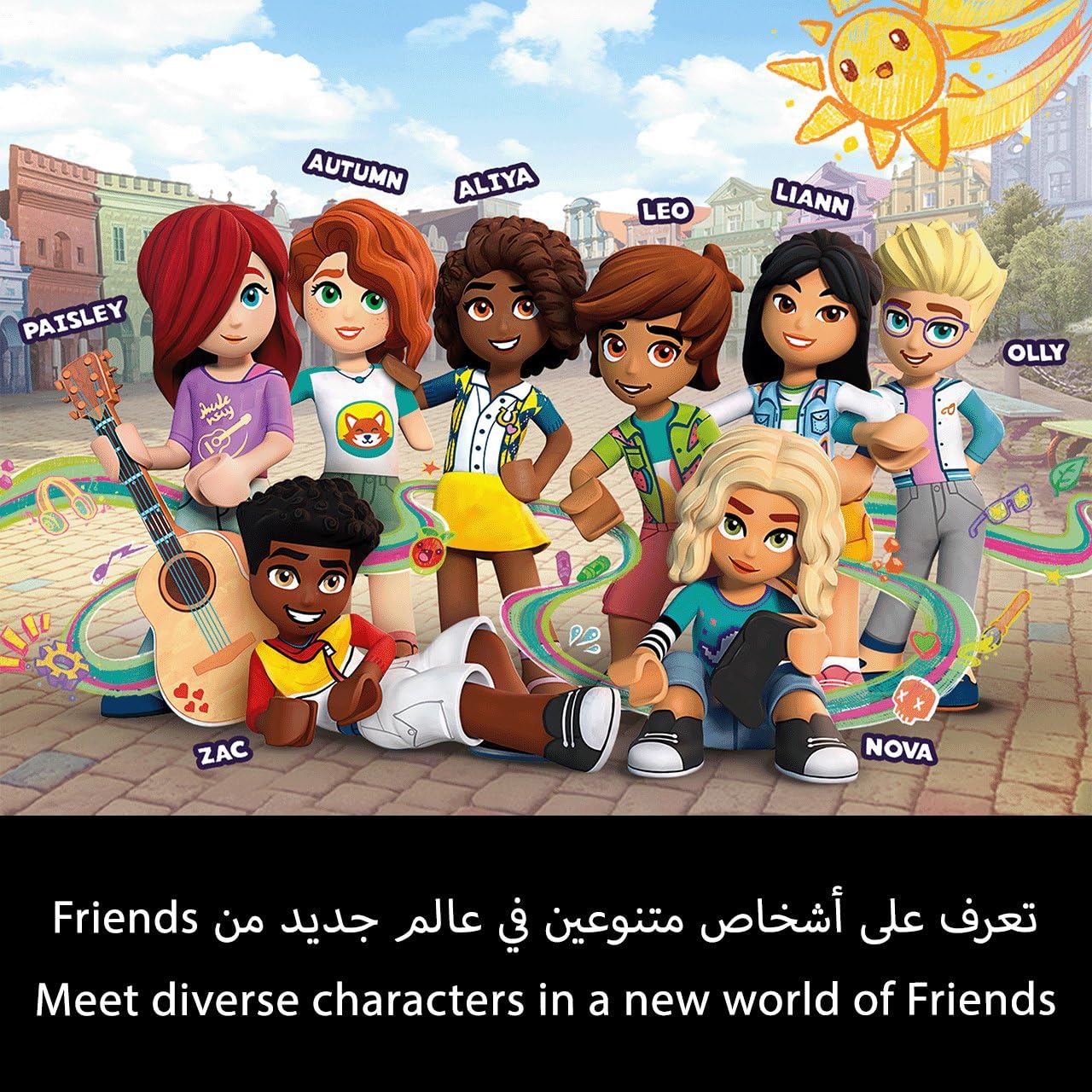LEGO Friends 41740 La Chambre d’Aliya, Jouet pour Filles et Garçons, Soirée Pyjama, à Collectionner, avec Figurine Paisley et Aira Le Chiot, Enfants 6 Ans