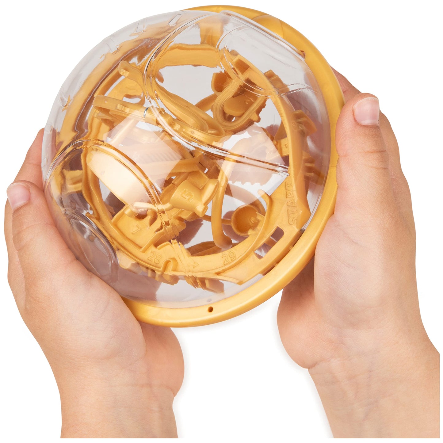 PERPLEXUS - HARRY POTTER VERSION VIF D'OR - Parcours Labyrinthe 3D 30 Défis - Jouet Perplexus Harry Potter - Jeu d'Action et Réflexe - Casse tete enfant - Vertus Pédagogiques - Jeu Enfant 8 Ans et +