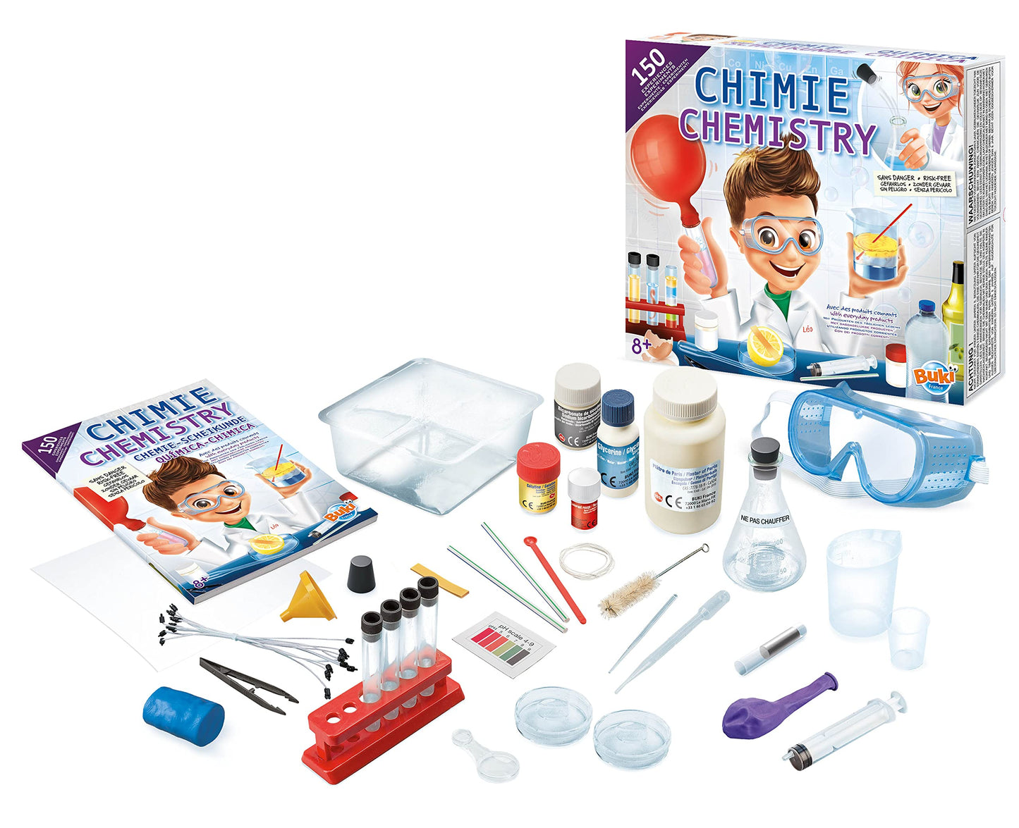 Buki - 8360 - Chimie sans danger - 150 expériences, White