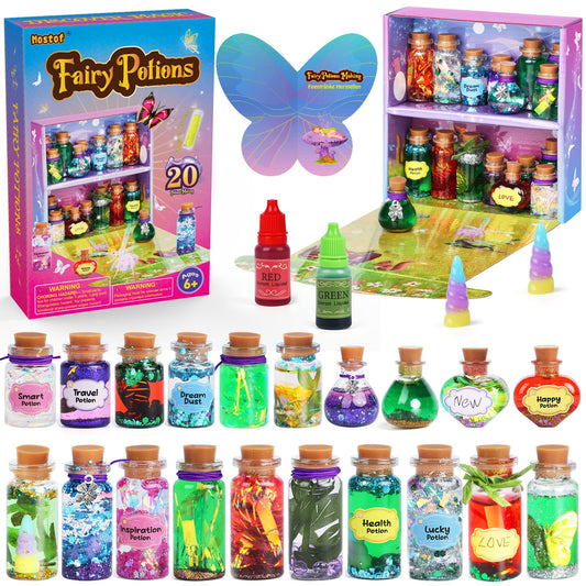 Mostof DIY Magic Potions Making Craft Kit, Kit de fabrication de potions de fées
