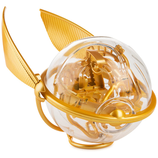PERPLEXUS - HARRY POTTER VERSION VIF D'OR - Parcours Labyrinthe 3D 30 Défis - Jouet Perplexus Harry Potter - Jeu d'Action et Réflexe - Casse tete enfant - Vertus Pédagogiques - Jeu Enfant 8 Ans et +