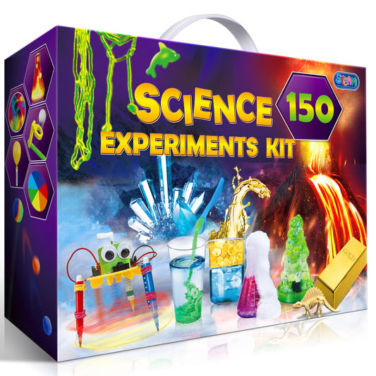 UNGLINGA 150 Kits Scientifiques d'expériences pour Enfants Jouets éducatifs pour Projets STEM, Idée Cadeau d'anniversaire pour Garçons et
