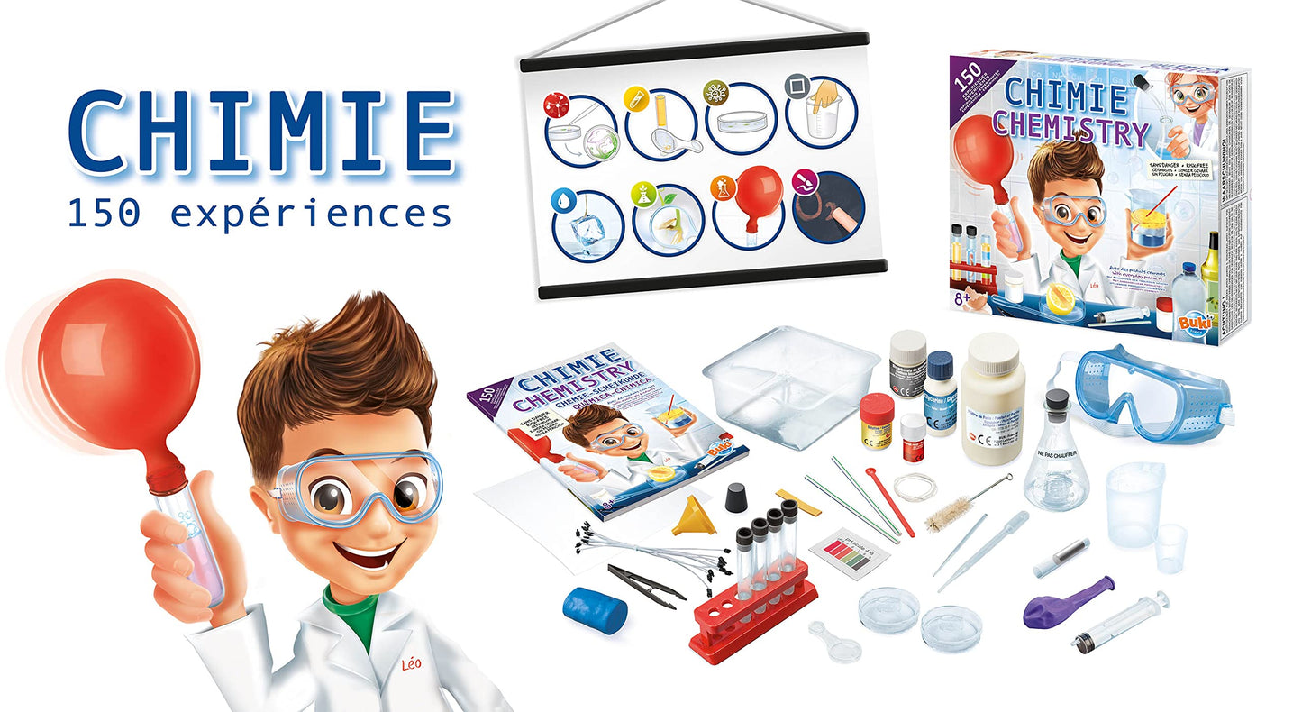 Buki - 8360 - Chimie sans danger - 150 expériences, White