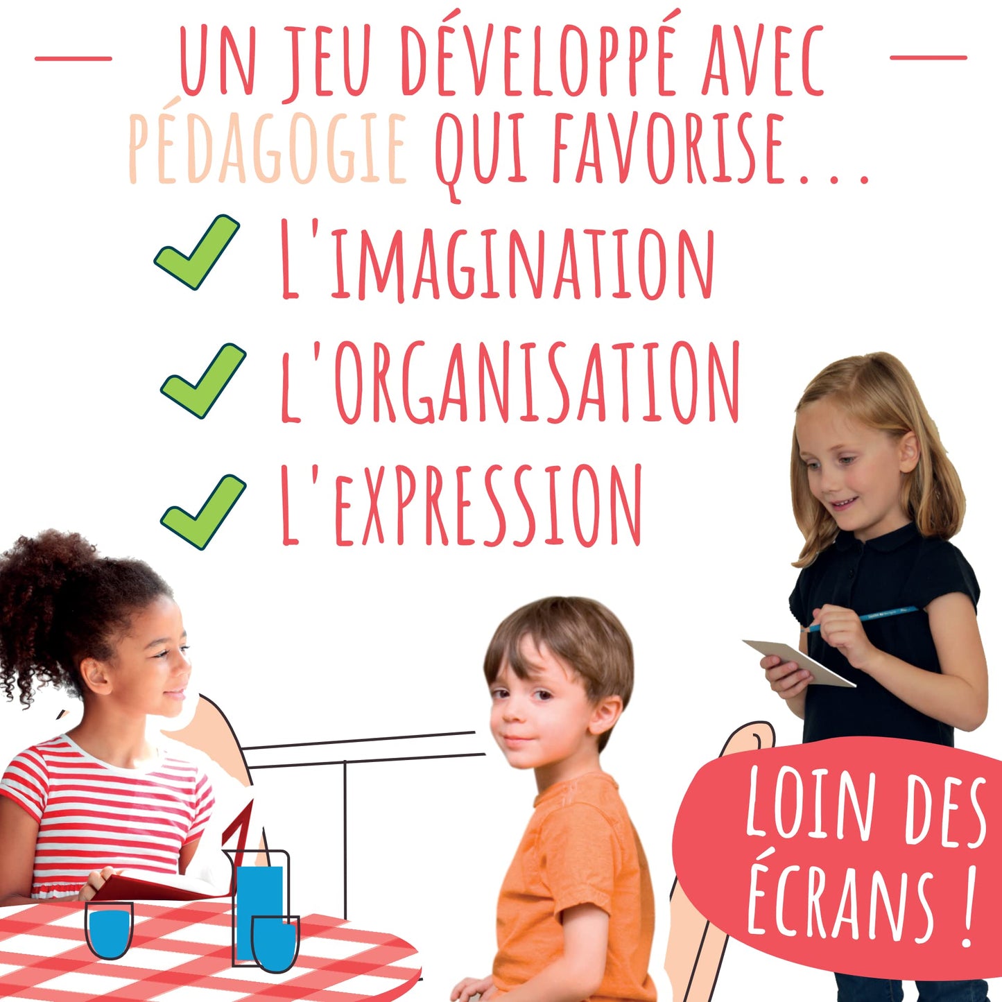 Coffret Mon Premier Restaurant - Jeu Éducatif 5 à 10 ans - Fille Garçon Métier Cuisine