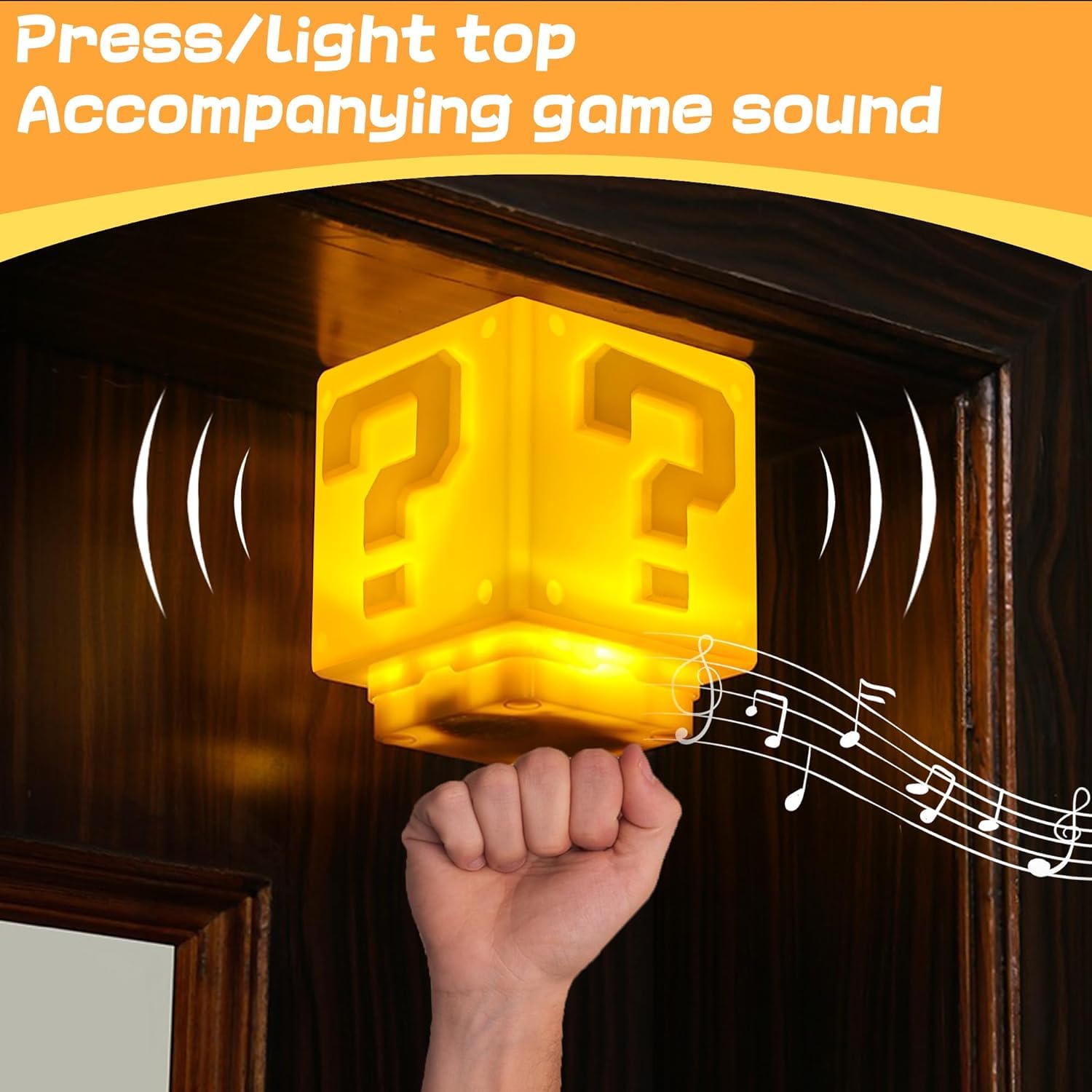 Lampe Mario effet sonores